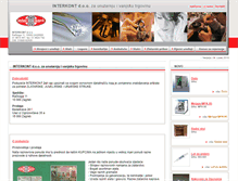 Tablet Screenshot of interkont.hr